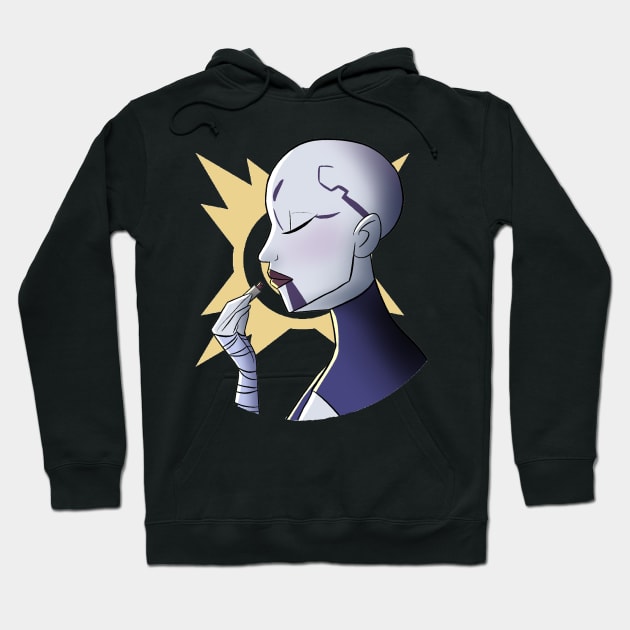 Lipstick Asajj Ventress Hoodie by Lipstick and Lightsabers